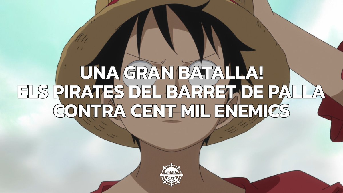 One Piece Català tweet media