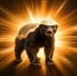 lecooker100x's tweet photo. I found this new video from BBC (https://t.co/xOKR2xLrR4)

Where a clip of a honey badger standing up to 2 lion cubs is shown.

$BADGER - Indomitable Honey Badger https://t.co/FMEXxk9gzx