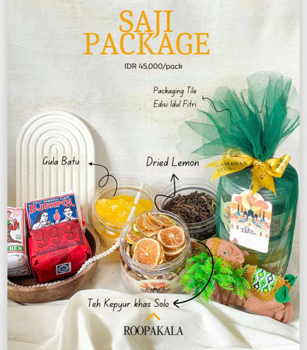 AdiPutraSindu's tweet photo. Mari kak yg cari hampers murah meriah nan elegant, bisa cek hampers by roopakala_id.
Harga mulai dari 20rban, ready stock tanpa sistem PO dan sudah terjual lebih dari 1000an hampers. Lokasi Jogja, dan bisa kirim2. Bisa juga co via toko oren.

https://t.co/T51hpzeHLD

Terima kasih https://t.co/onAGzW2soE