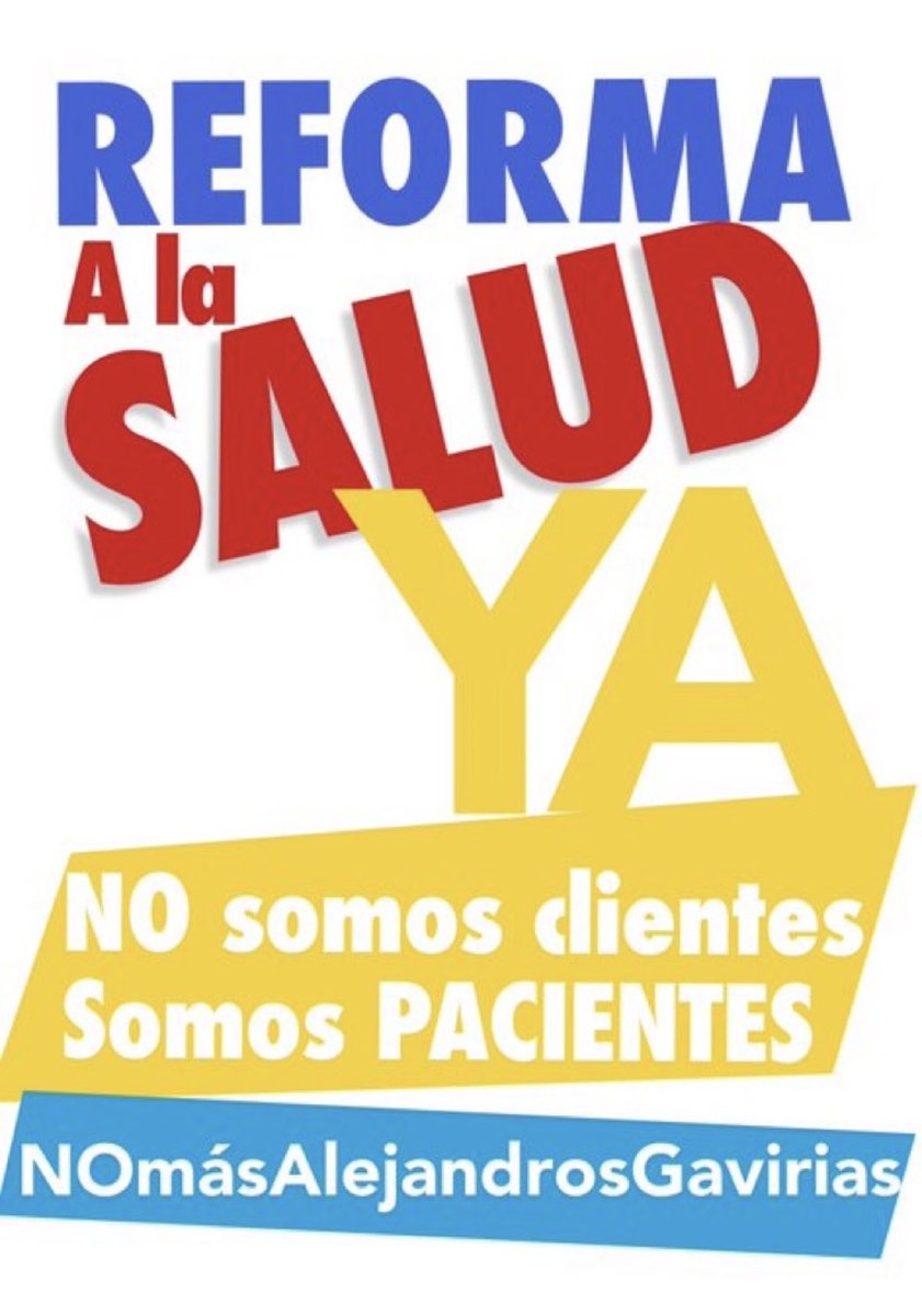 marthaza416's tweet photo. #NoALaLey100DeUribe #ReformaALaSaludYA #ALasCallesYA ⁦@petrogustavo⁩ ⁦@carolinacorcho⁩ ⁦@wilsonariasc⁩ ⁦@AlfreMondragon⁩ ⁦@ministeriosalud⁩ ⁦@Metaverse2705⁩ ⁦@GladysFerro3⁩ ⁦@leonardoospina⁩ ⁦@ninadelpaso75⁩ ⁦ 🆘 🙏🏻😇 https://t.co/JZHmwOVzQX