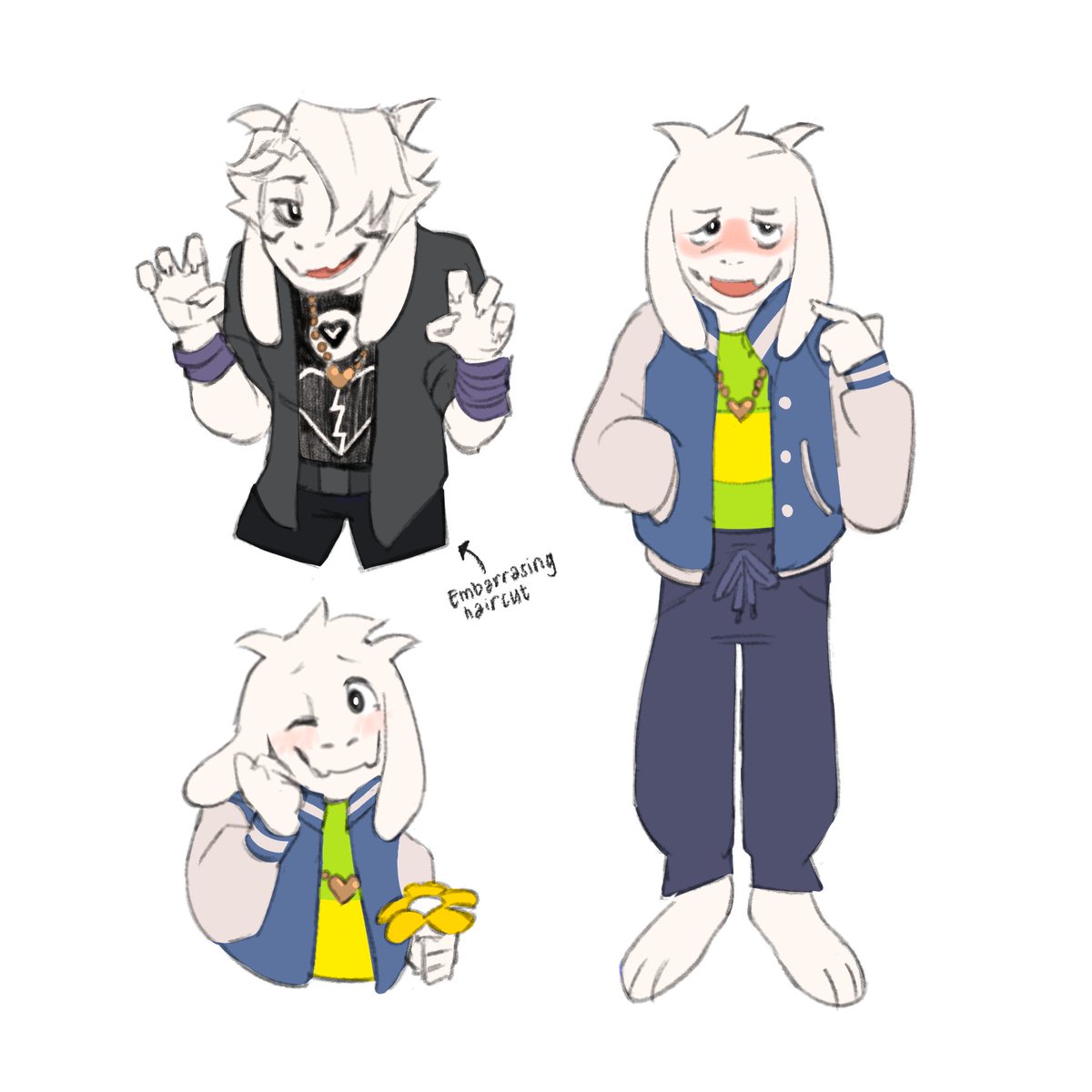 Asriel Dreemurr tweet media