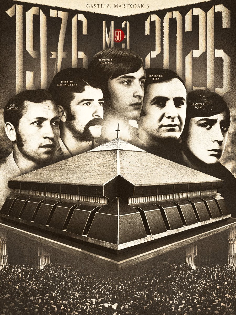 Honela abesten zuen Koskak 1978an, Zaramagako boza abestian: “Odolak ezkutatzen du larrosa arantza zorrotza. Gasteizko Martxoan 3a eguzki argi gardena. Gezur eta omenaldiak oker dezake egia”

Omenaldi bakarra borroka azkeneraino eramatea delako, segi borrokan!

#Martxoak3