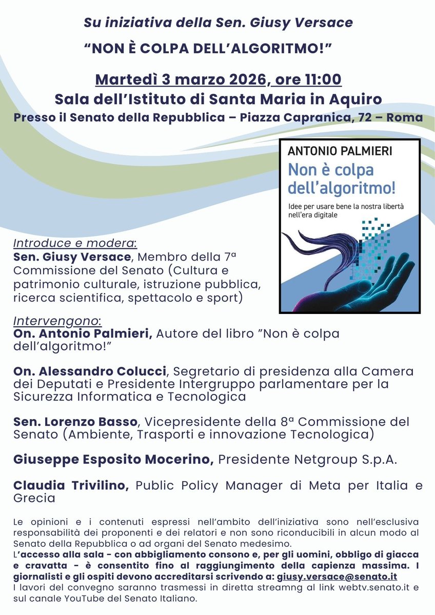 Antonio Palmieri tweet media