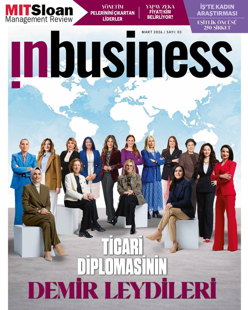 Mart sayımız raflardaki yerini aldı.🎉

#inbusiness #mart