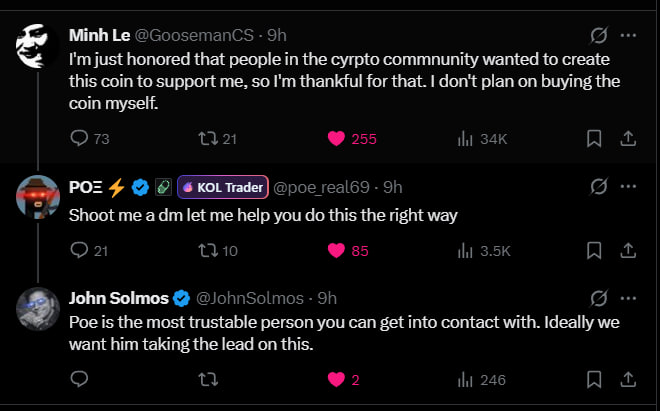 VRmaxoeth's tweet photo. This is HUGE! Don't fade the lore.

@JohnSolmos has literally onboarded or assisted in getting 3 huge people to receive fees and join comms.

$HODL 8 Mil
$GOOSE 1 Mil 
$VAULT 400k

just look at the pics easy millions huge lore right up there with HODL. $PIZZA https://t.co/UsocqilzqX