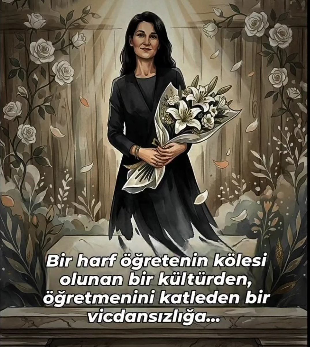 UlusalDenge's tweet photo. 17 yaşındaki öğrencisi tarafından bıçaklanarak hayatını kaybeden öğretmen Fatma Nur Çelik…

Kendisine Allah’tan rahmet; ailesine, yakınlarına ve tüm eğitim camiasına başsağlığı diliyorum🙏

#FatmaNurÇelik https://t.co/SN7DYAbX7p