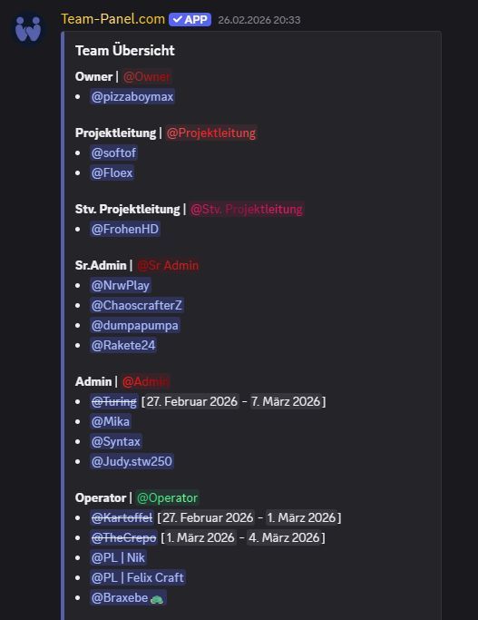 TeamPanel tweet media