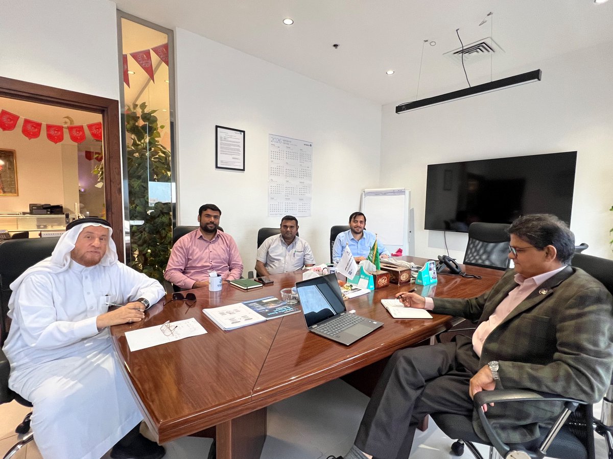 tsicksa's tweet photo. Many thanks to the Quality/Safety/Environment team from Saudi Diesel Equipment Company for their visit to Technical Standards Inspection Co. (TSIC) as part of the planning for Year 2026 Objectives. #saudivision2030 #iso9001 #iso14001 #iso45001 #TUV https://t.co/7qNKLUM6LK