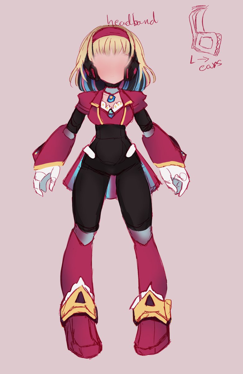 I had a cool dream where I saw this beautiful reploid design!