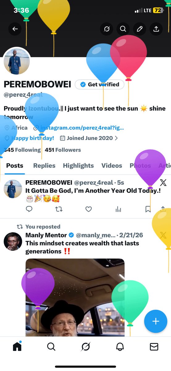 Happy Blessed Born Day To Me🎂🎉❤️