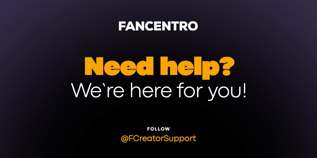 Fancentro tweet media