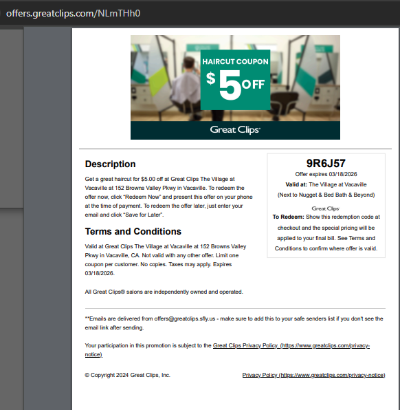 Great Clips Coupons May 2026 ($8.99 &12.99 Off) tweet media
