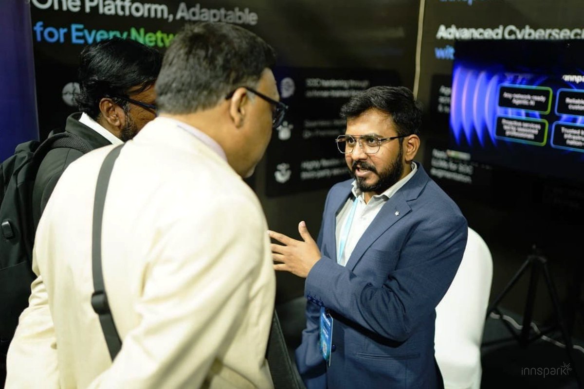 Team_InnSpark's tweet photo. Nullcon 2026 brought global cybersecurity leaders together.
Across two days, we showcased our cybersecurity initiatives and served as the official Goodie Partner.
Thanks to ISMG for making it happen.
#Nullcon #CyberSecurity #DeepTech #Innspark https://t.co/b7GdYERtsJ