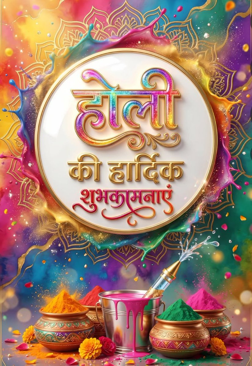 Allahrvres's tweet photo. #HappyHoli https://t.co/VnydTzLOBR