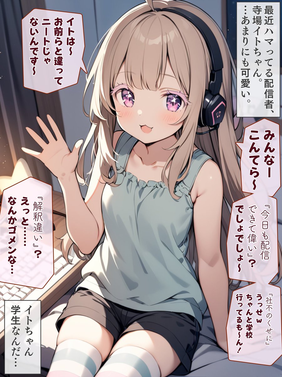 _saip_'s tweet photo. 【再掲】推しライバーがクラスメイトだった話。まとめ (1/11) https://t.co/1c9p5kuxtK