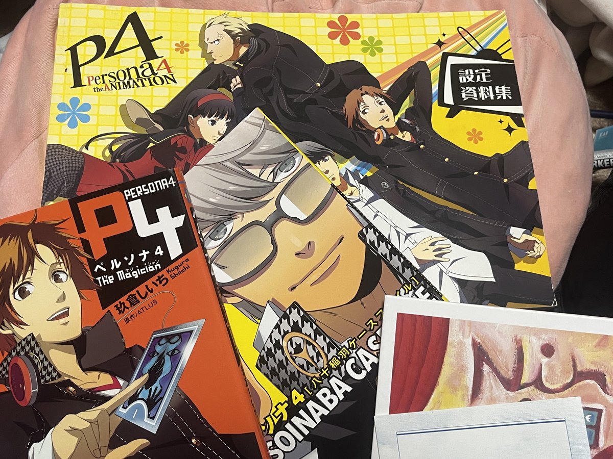 あっっったーーーーー！！！！！！！movicのP4Aの設定資料集