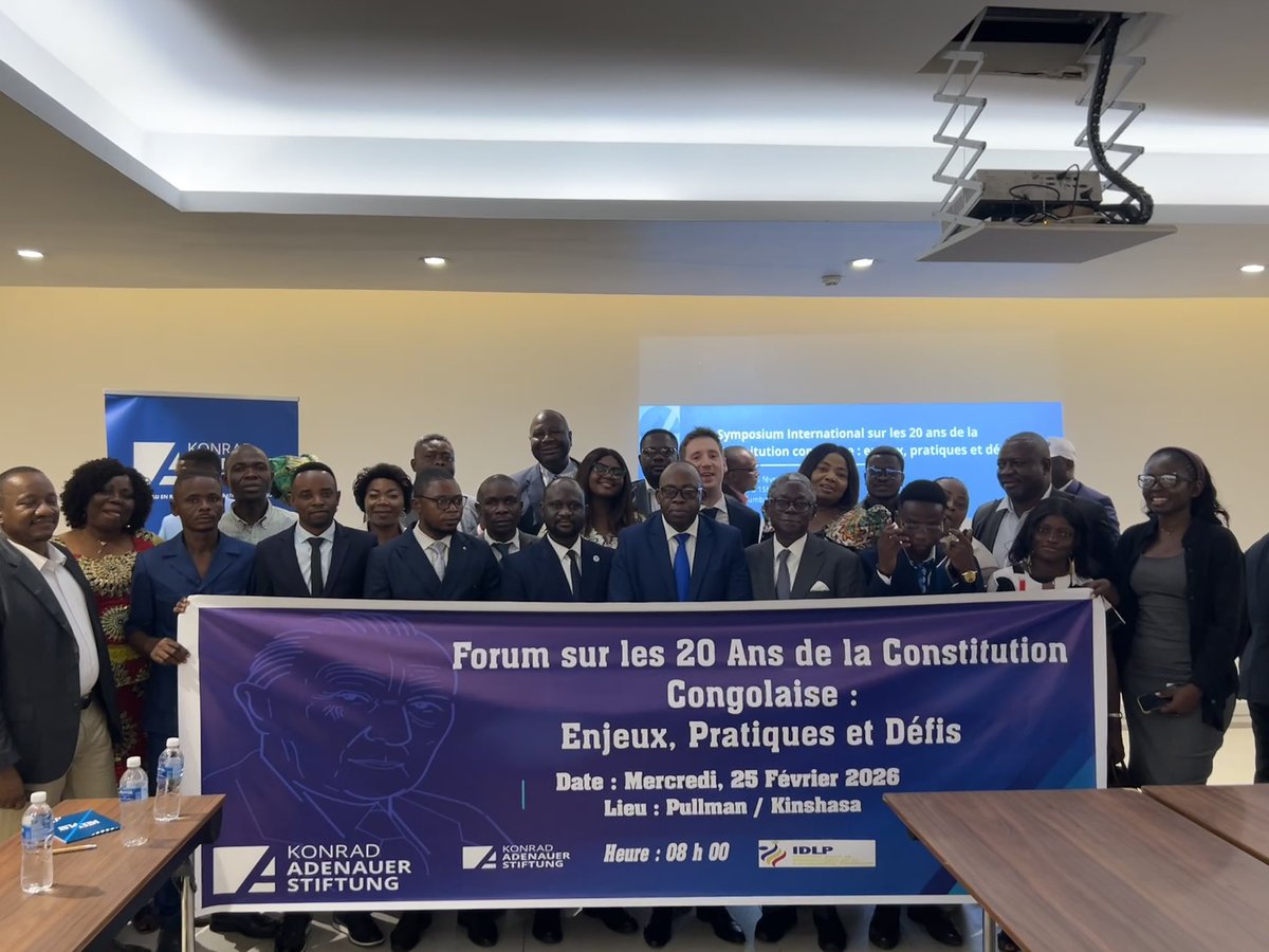 Konrad-Adenauer-Stiftung DR Kongo tweet media