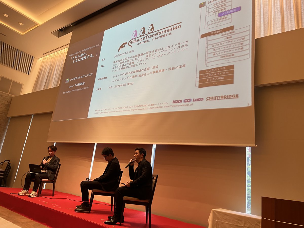 いよぎんホールディングス AX戦略室 tweet media