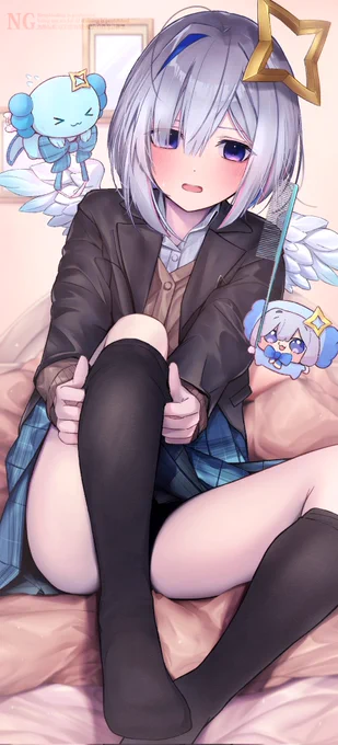 制服かなたん #天音かなた #かなたーと