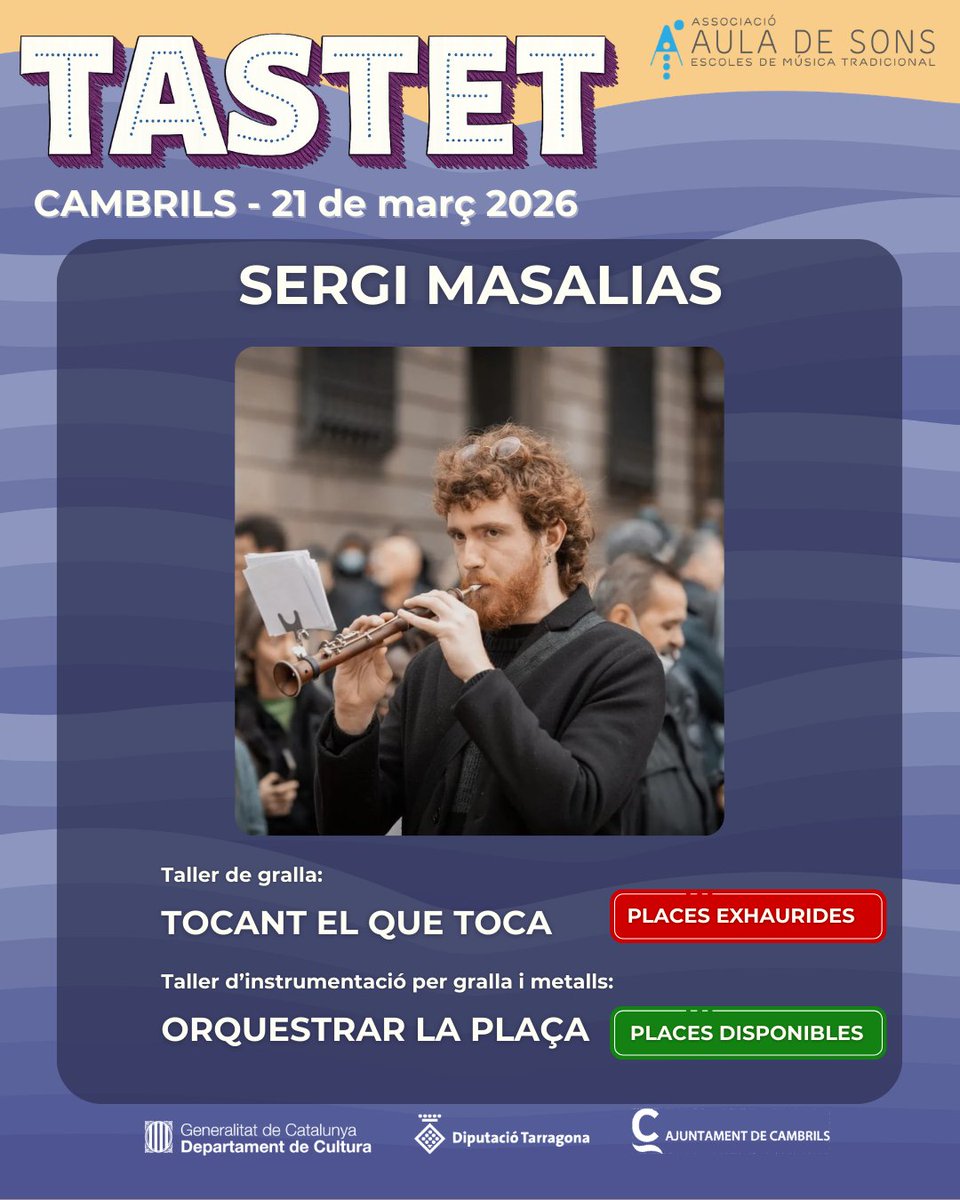 Aula de Sons tweet media