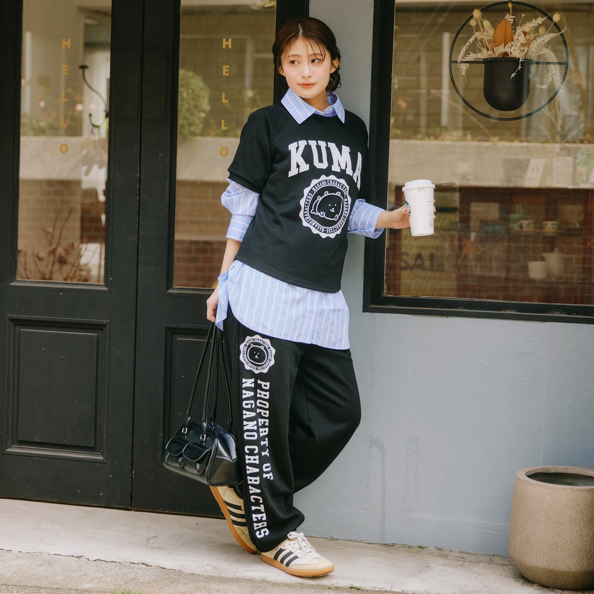 ＼新商品／

『スウェットパンツ カレッジ くま』
（ホワイト、ブラック）

📝3月13日(金)発売
・ナガノマーケット(オンライン）
・ナガノマーケット
（SHINSAIBASHI、GINZA、SAPPORO)
・トーキングヘッズ(オンライン)

📝入荷次第発売
・ナガノマーケット SEOUL

#ナガノマーケット