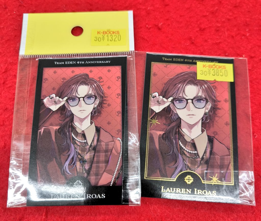 入荷情報】 にじさんじ ◇エデン組 4th Anniversary チェキ風カード