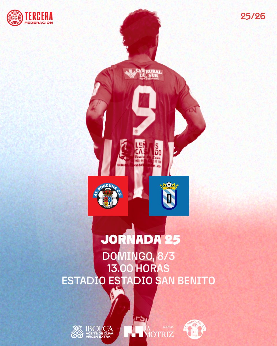 🔜 𝗣𝗥𝗢́𝗫𝗜𝗠𝗢 𝗣𝗔𝗥𝗧𝗜𝗗𝗢
🏆 Tercera RFEF
⚔️ Jornada 25
🆚 <a href="/canteraudm/">Cantera Unión Deportiva Melilla</a> 
🏟 Estadio San Benito
🗓 Domino, 8 de marzo
🕒 13.00 h.
