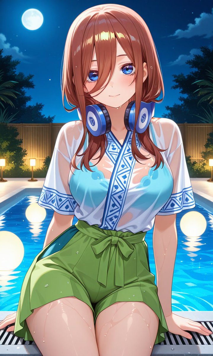 優しい微笑みが可愛い三玖ちゃんです🥰いいねとリプお願いします🤗✨