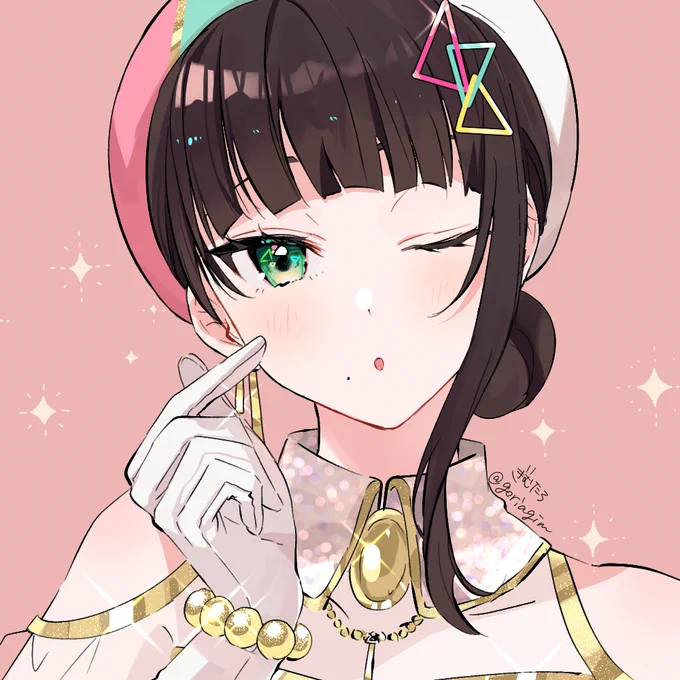 AZALEAちゃんでポーズ #lovelive #Aqours