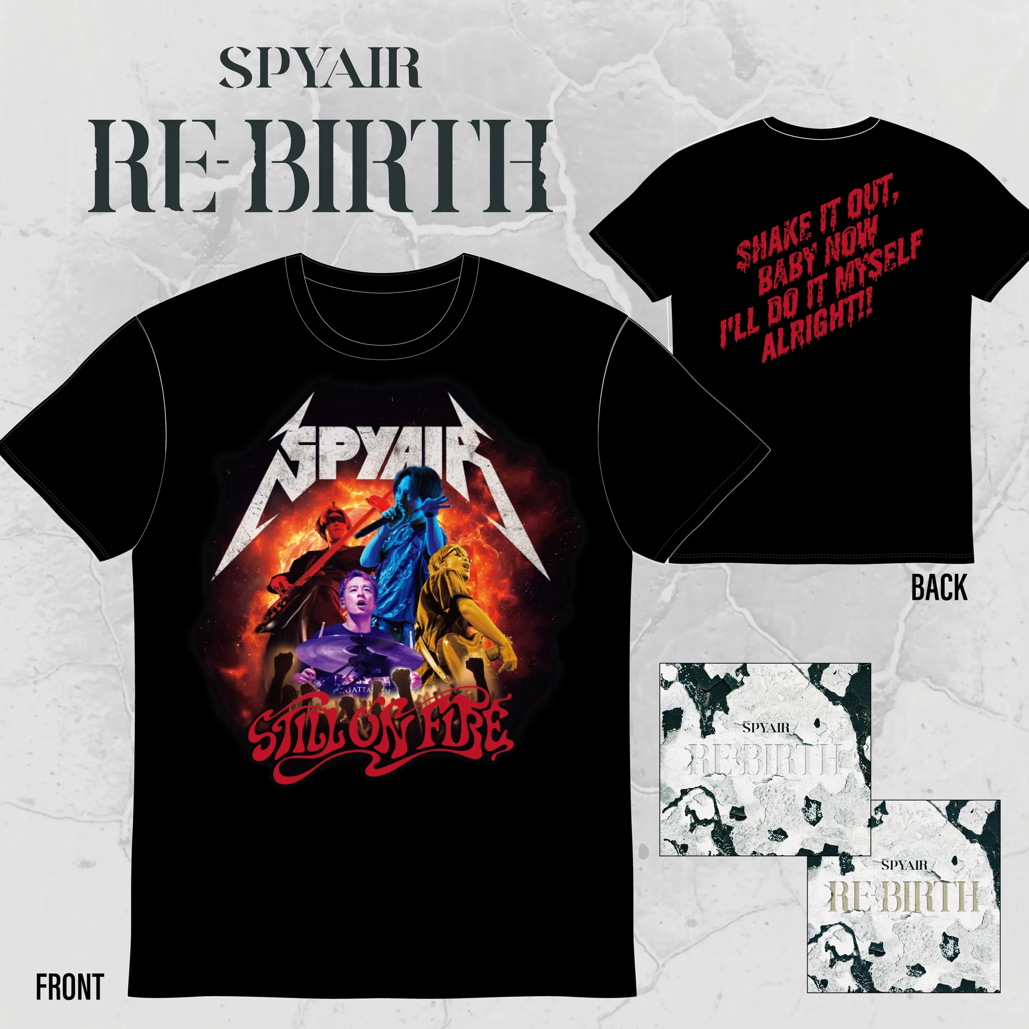 SPYAIR　ライブTシャツ SPYAIR STAFF on X: 