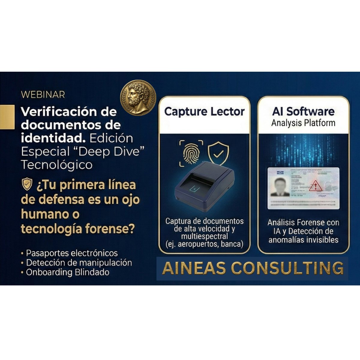 Aineas_MX's tweet photo. Este VIERNES 6 de MARZO "Verificación de documentos de identidad". Pondremos bajo el microscopio la tecnología forense más avanzada del mercado.

⏰ CUÁNDO: Viernes 6 de marzo | 19:00 hrs 🔗 REGÍSTRATE: https://t.co/rd9eB6SNdi

#SecurityAlert #IdentityVerification #CyberSecurity https://t.co/XzKlZP5lX7