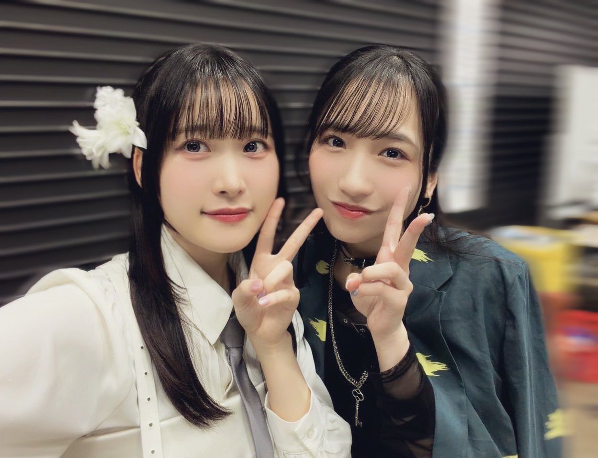 #millsage 汐見蛍ちゃん役の薬師寺李有
ちゃんと📷

本当に大好きなんです！！🥰
一緒にいると優しい気持ちになります🥴

パフォーマンスも最強&amp;最高すぎるのでこれからも1ファンとして推し続けます🫡

（なぜだかタグ付けできなくて💦ごめんねぇ😭）

#バンドリ #moment_memory #家団