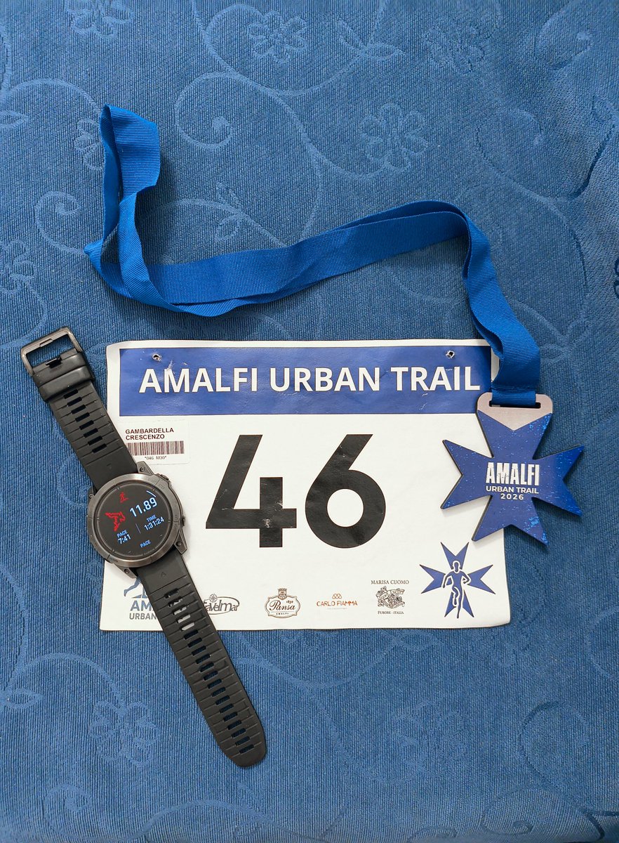 cre_gam_'s tweet photo. AMALFI URBAN TRAIL 2026💙 https://t.co/aQGR4q3fMi