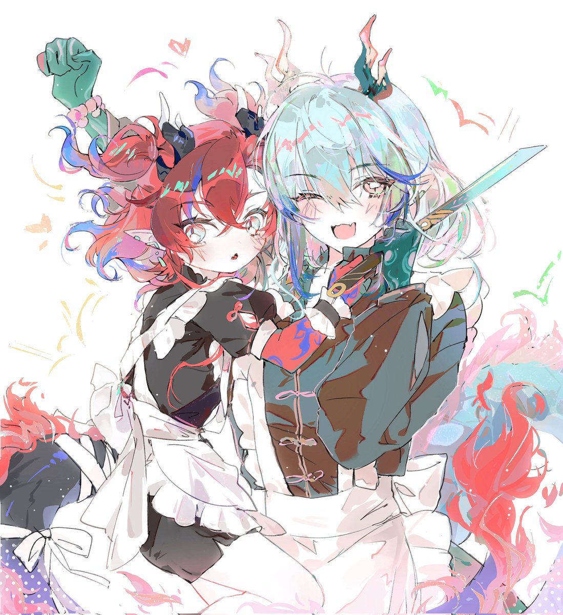 #Arknights #アークナイツ
小易小余妹妹头时期