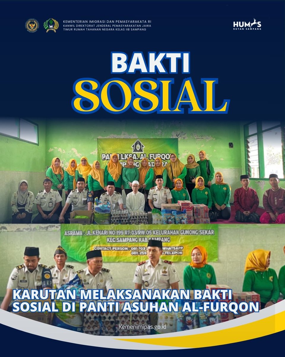 RutanSampang's tweet photo. KARUTAN MELAKUKAN BAKTI SOSIAL DI PANTI ASUHAN AL-FURQON https://t.co/XmBF9gtq5c