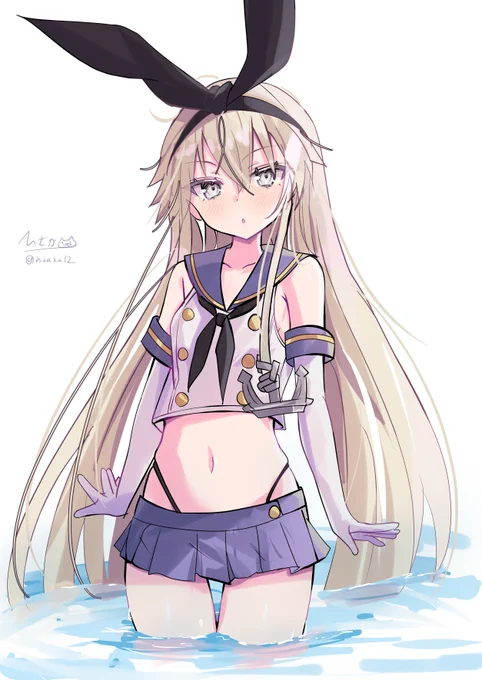 島風 #艦これ版深夜の真剣お絵描き60分一本勝負 #艦これ版真剣お絵描き60分一本勝負_20260217