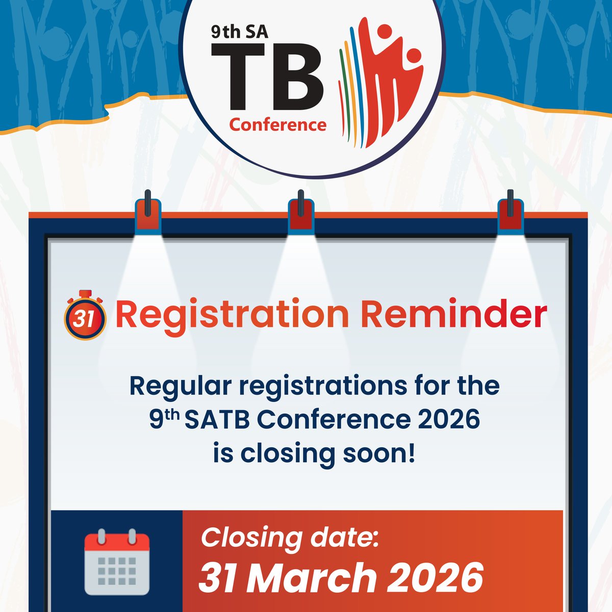 SA TB Conference tweet media