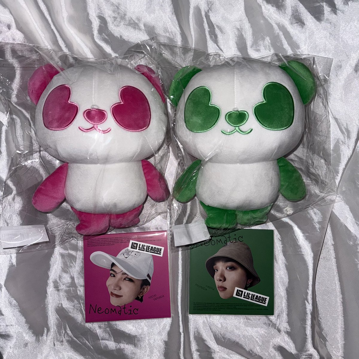 🐼かわいい〰️🎶🩷💚 さぁいつ持ってく？😸 #LILLEAGUE #リルリーグ