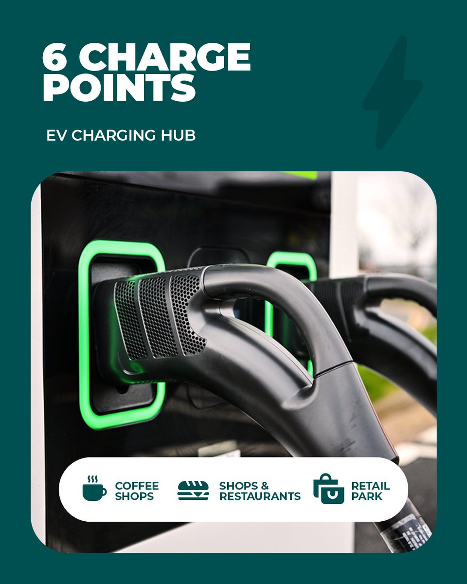 GRIDSERVE_HQ's tweet photo. Fantastic news for Fort Kinnaird!⚡

Our new site hosts six 400kW ultra-rapid chargers.🤩

Find us at Fort Kinnaird Retail Park, Fleming House, Newcraighall Road, Edinburgh, EH15 3RD📍 https://t.co/CmB6uMBLa8