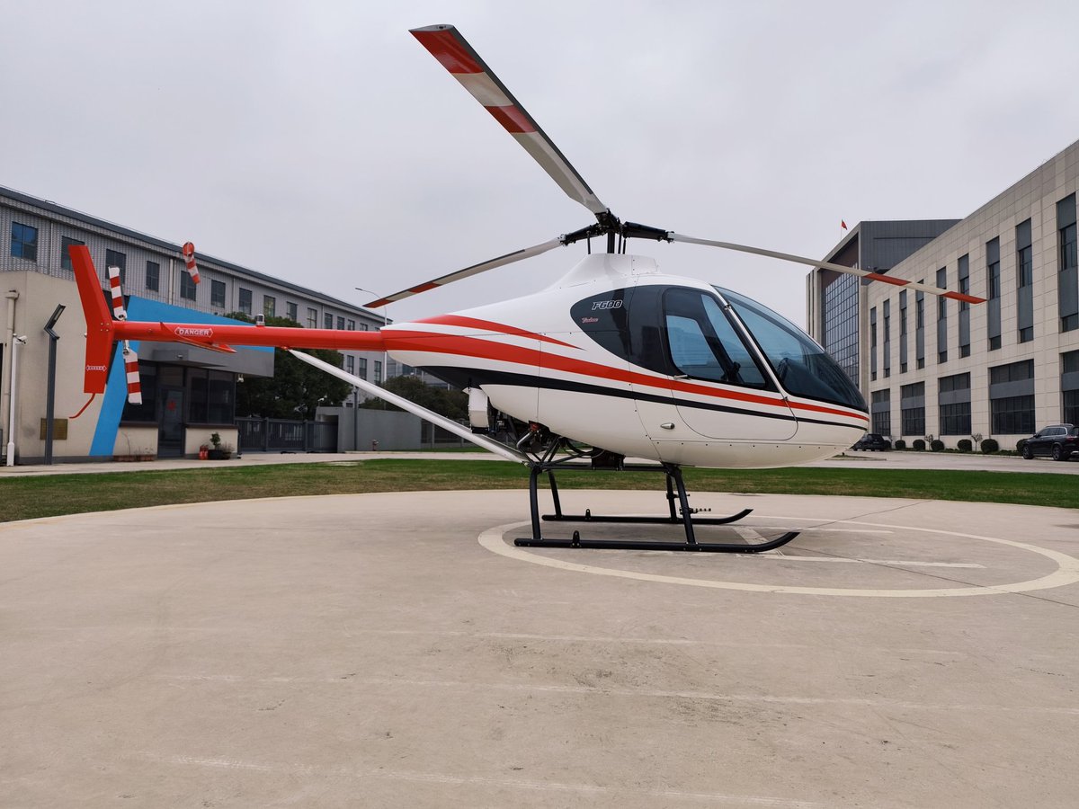XingkongHe's tweet photo. New helicopter F600 turboc https://t.co/XCcliresQZ