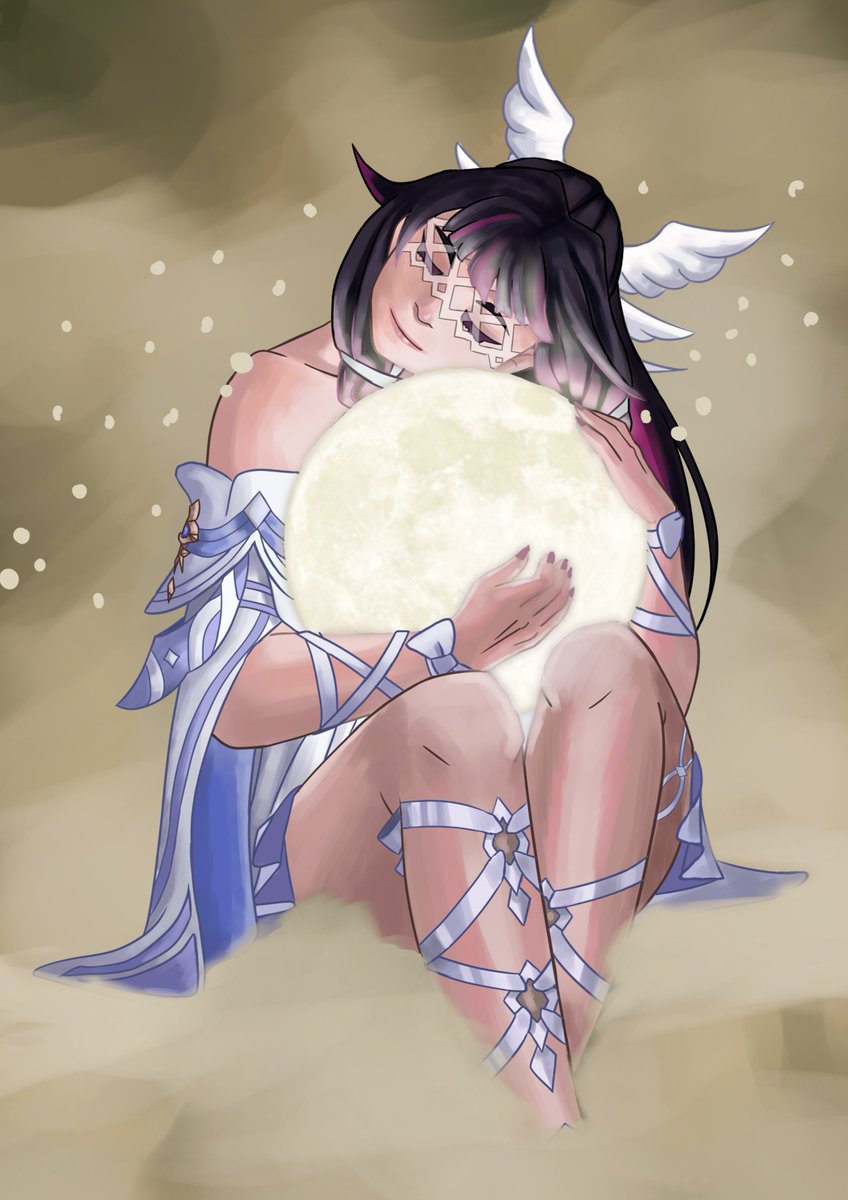 Rinfae_'s tweet photo. Just finised this piece of columbina.
I think it is very cute
#Columbina #GenshinImpact https://t.co/EY4pZkSpvk