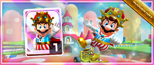 ツアー前半のピックアップショップに、キャラ「マリオ（王様