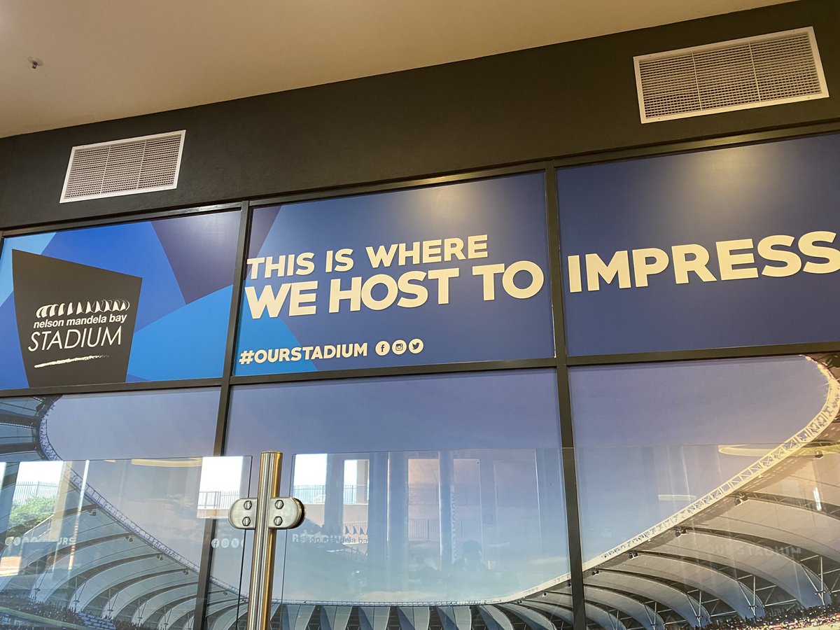 Standing in the shadow of greatness 🏟️💪 History, sports, and memories made here.

📍Nelson Mandela Bay Stadium🇿🇦