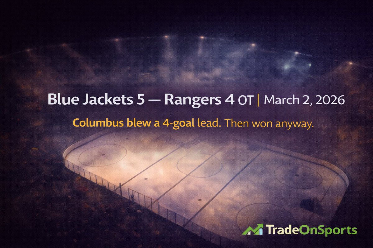 Trade on Sports tweet media