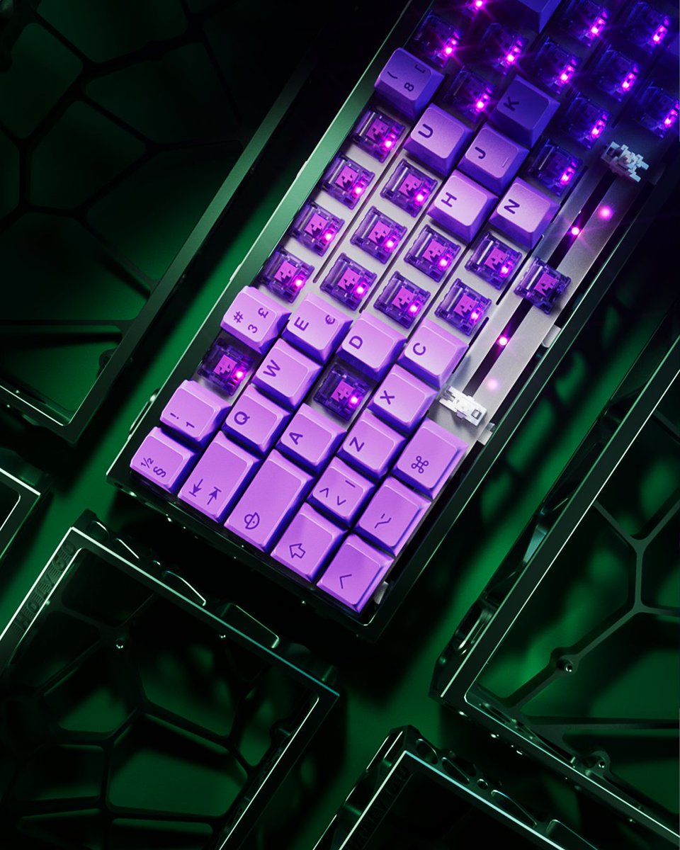 We have 4 new colors on the Holy60 Keyboard Case coming in from