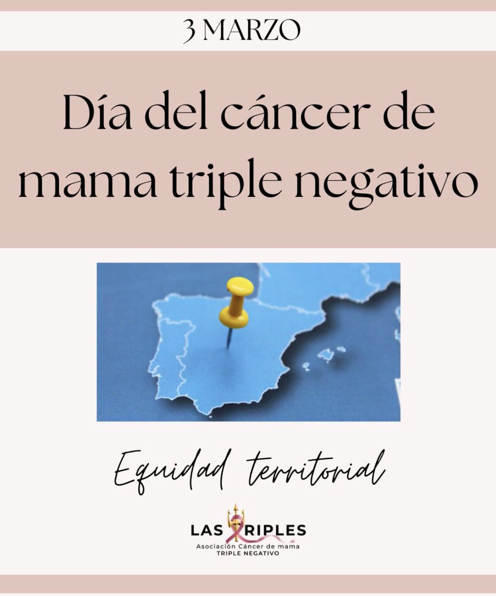 Hoy es el día del cáncer de mama triple negativo. Hoy queremos reivindicar que se inviertan más fondos para la investigación para este tipo de cáncer. Queremos alzar la voz y decir que no queremos perder a más compañeras por diagnósticos tardíos.