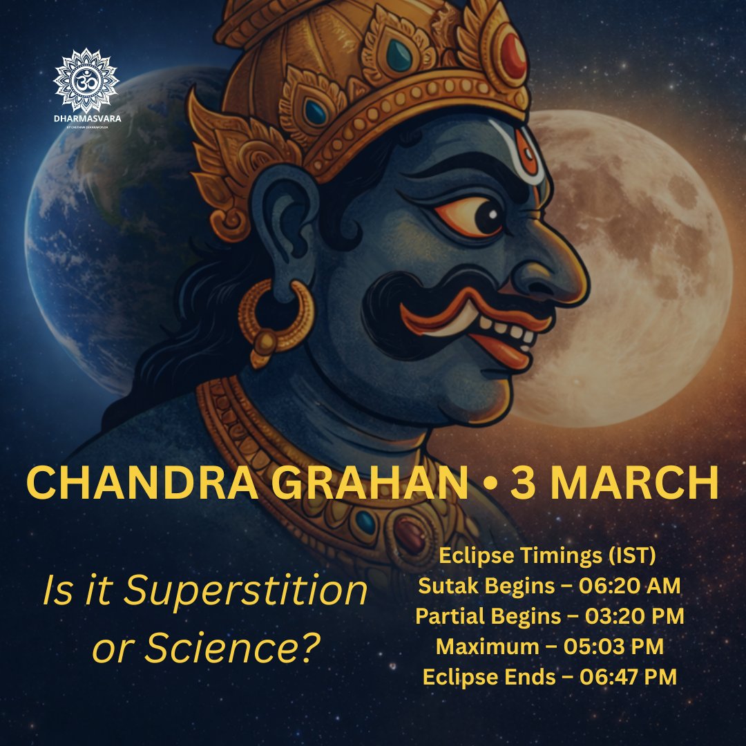 Dharmasvara_CD's tweet image. #Eclipse has always symbolized reset — shadow before clarity.
Instead of scrolling through it, sit with it.
Slow down. Chant. Reflect. Release what’s been emotionally heavy.

#LunarEclipse #InnerReset #ConsciousLiving #EnergyShift #Mantra #EclipseLunar #Dharmasvara
