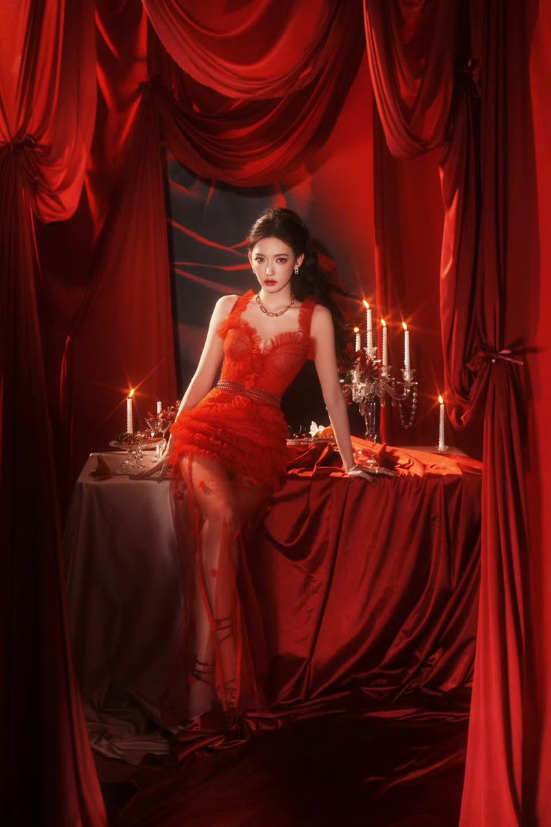 MRXGCH_'s tweet image. 2026 ชีใส่ชุดแดงไปแล้วเกือบ10ชุด
บอกแล้วว่าเกิดมาเพื่อคู่กับสีแดง

#เฉิงเซียว #ChengXiao #程潇