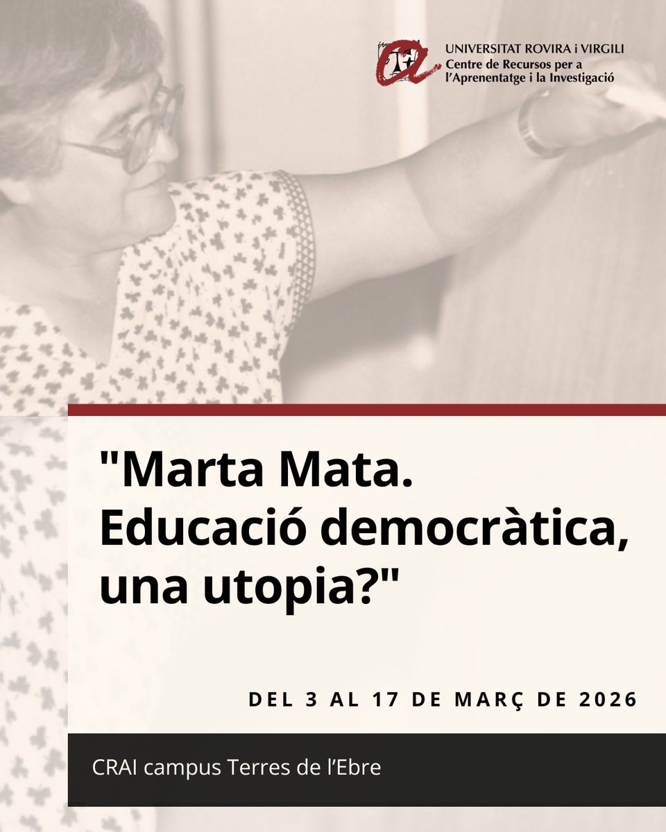 CRAI URV tweet media