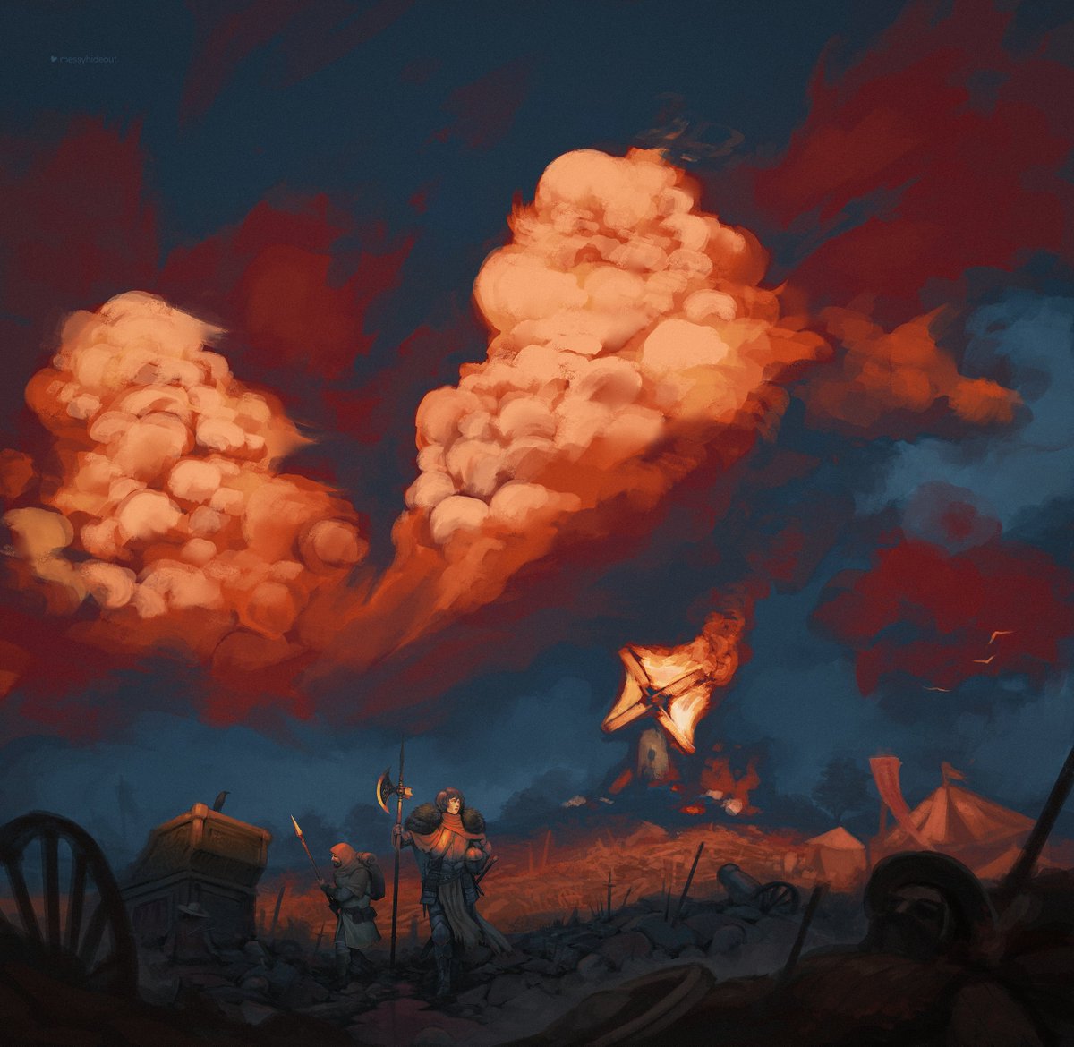 messyhideout (Comms Open) tweet media